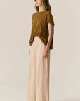 Zone Cap Tee Khaki
