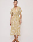 Leaf Midi Dress