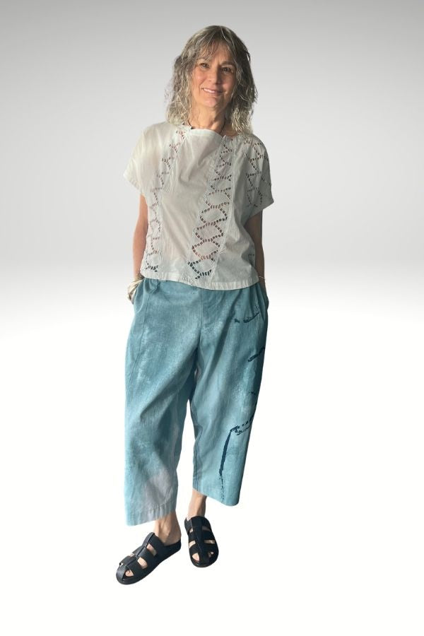 Tapered Print Pant