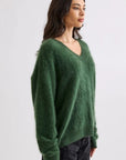 Lenni V Knit Dark Forest