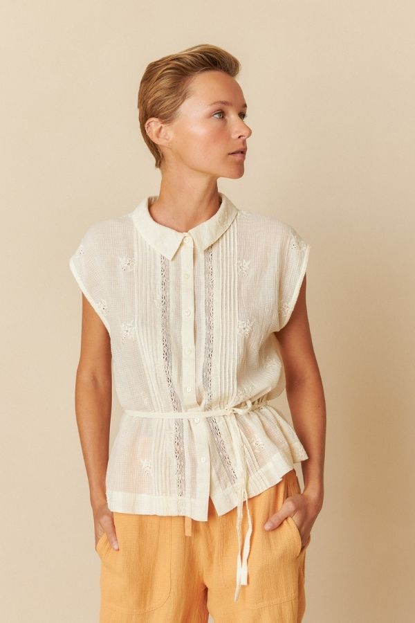 Lace Insert Top