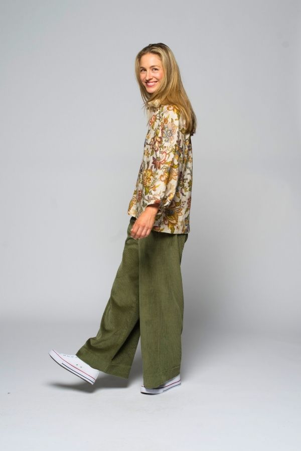 Alira Cord Pant Moss