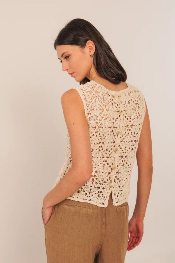 Lace Knit Top