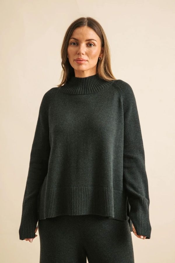 Harmony Mock Neck Pullover