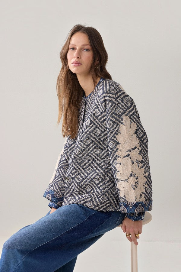 Jacquard Jacket