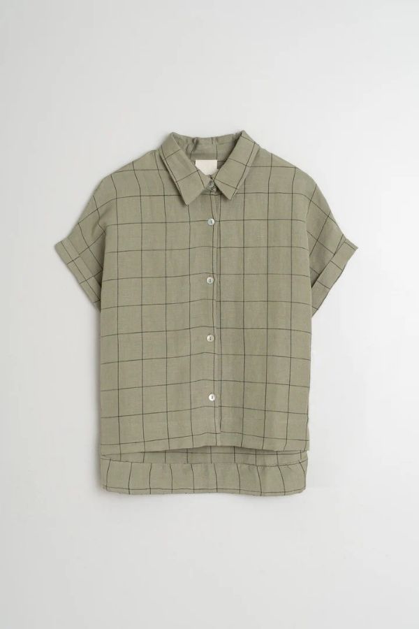 Windowpane Check  Shirt