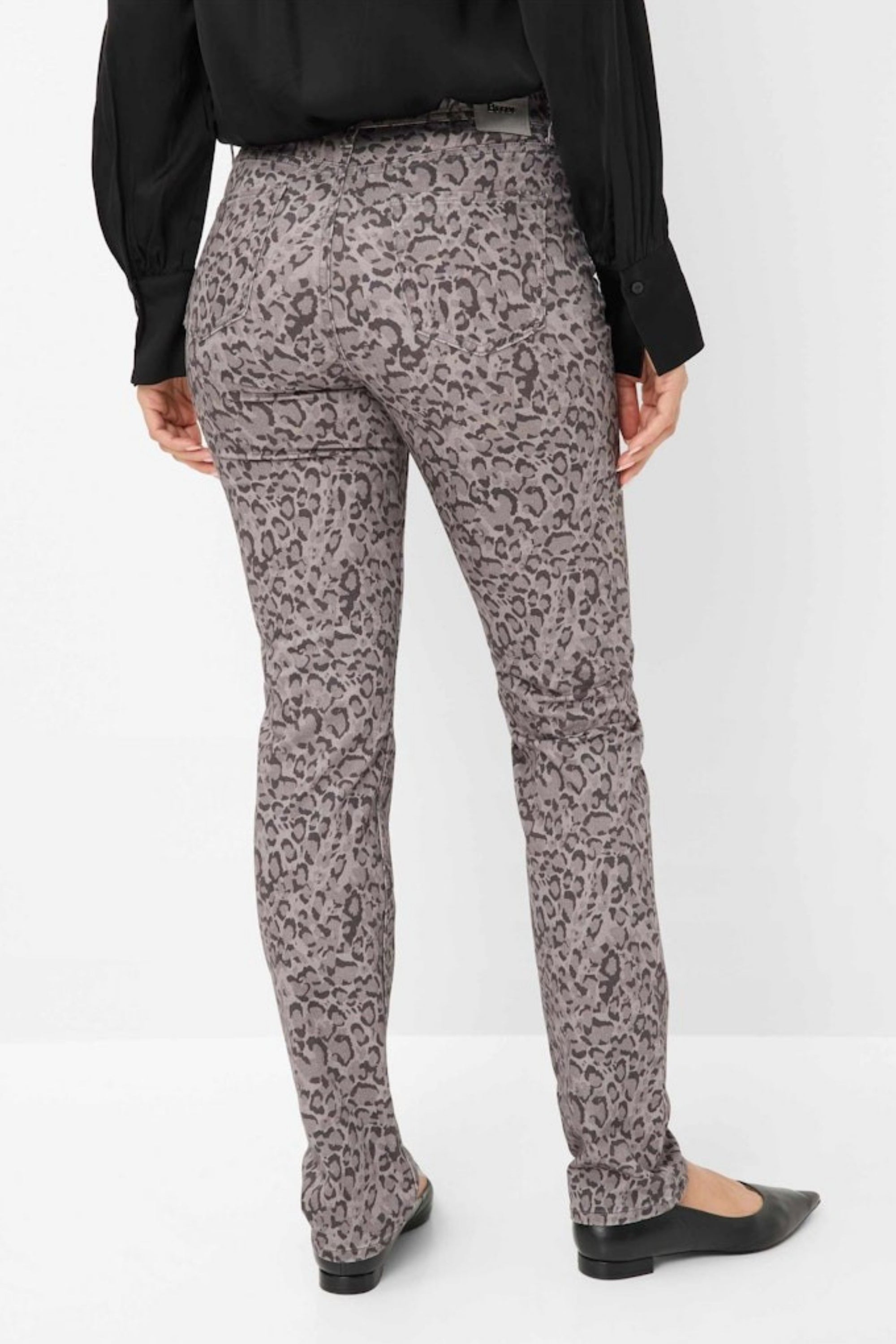 Brax Mary Pant Leo Print