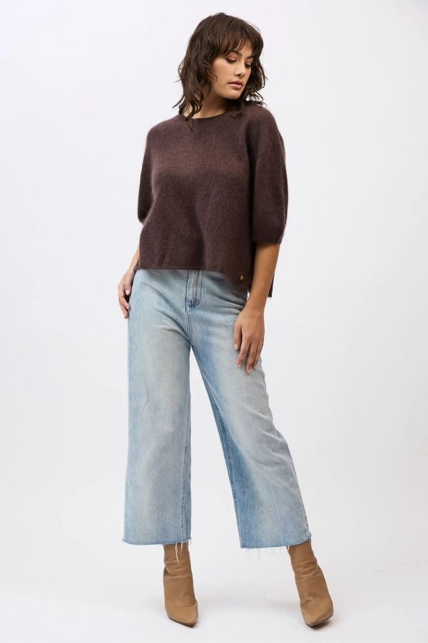 Eliza Tee Dark Chocolate