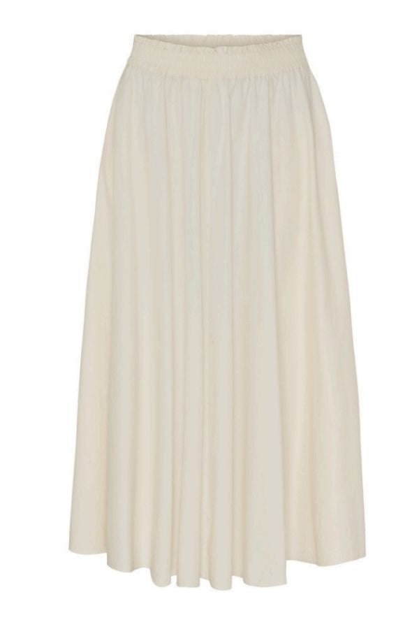 Irissa Long Skirt White Sand