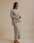 Waves Pleat Pullover
