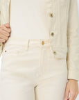 May Crop Pant Ecru