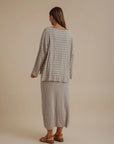Waves Pleat Pullover