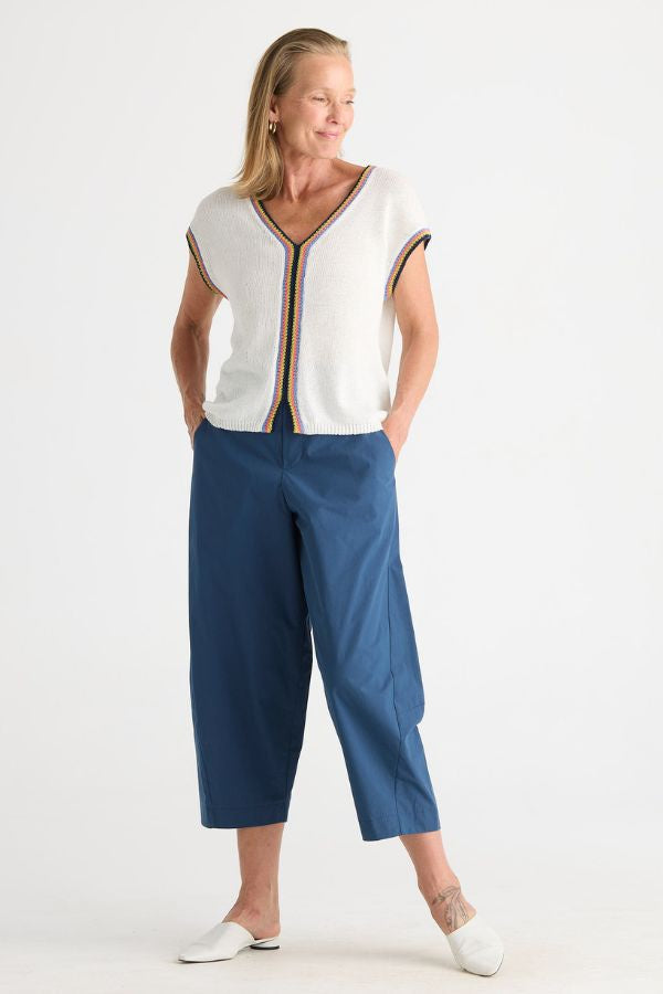 Barrel Leg Pant Ocean