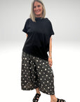 Embroidered Spot Pant