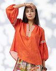Maya Top Burnt Orange