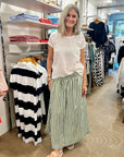 Ellie Round Neck Top White