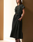 Muhle Shirt Dress Denim Black