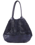 Hermitage Woven Shopper Navy