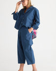 Barrel Leg Pant Ocean
