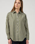 Direction Stripe Shirt Sage