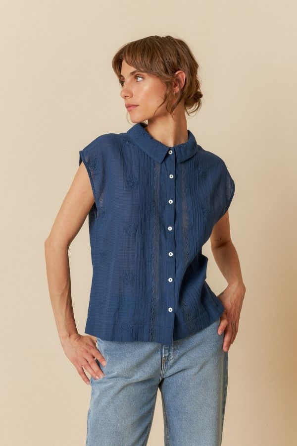 Lace Insert Top