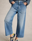 Tia Wide Leg Crop Jean