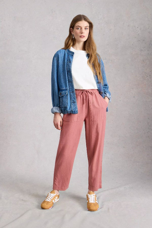 Elle Linen Blend Trouser