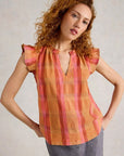 Rosie Check Top