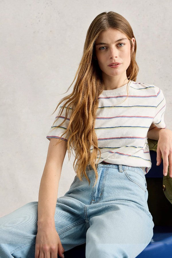Clara Stripe SS Tee