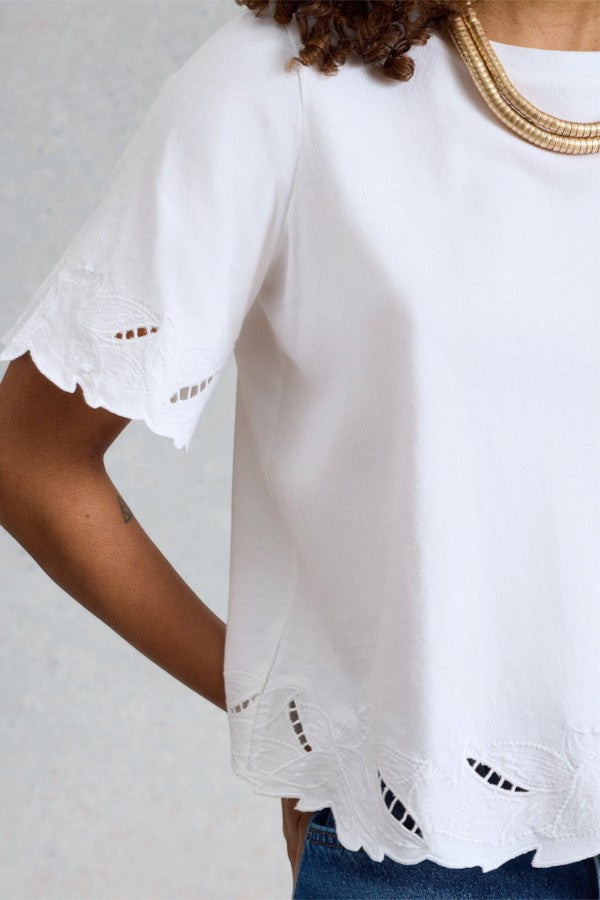Colleen Cutwork Tee