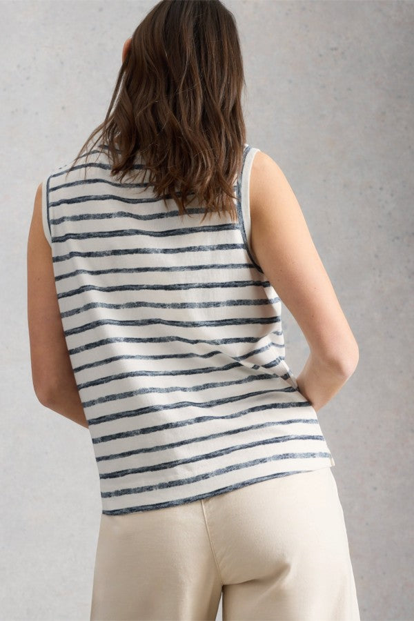 Simone Button Tank