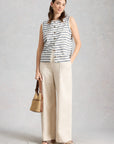 Simone Button Tank