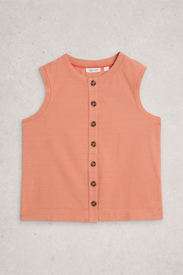 Simone Button Tank