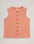 Simone Button Tank