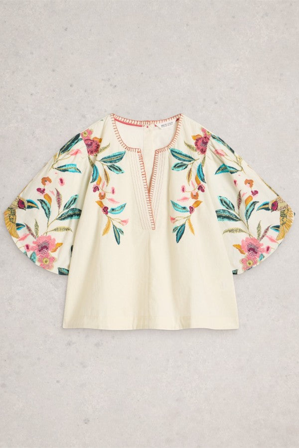 Maeve Embroidered Top