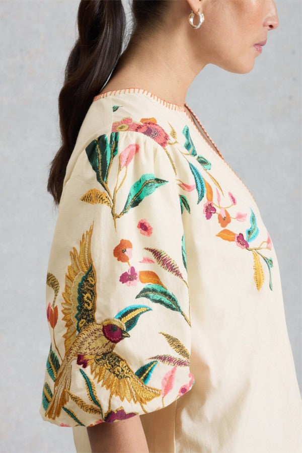 Maeve Embroidered Top