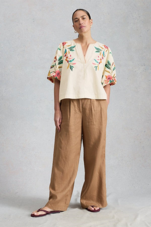 Maeve Embroidered Top