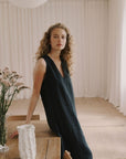 Venzia S/L Dress Black