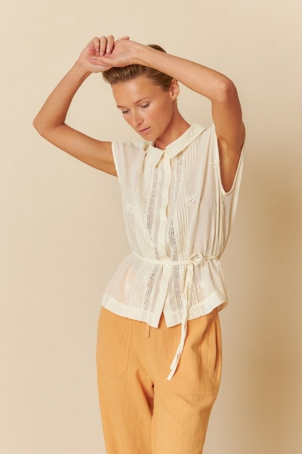 Lace Insert Top