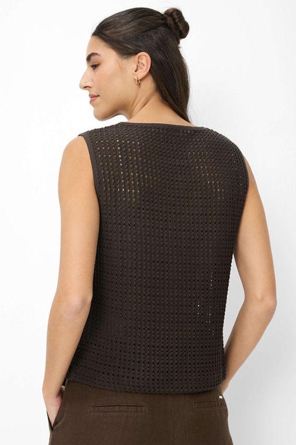 Ina Top Dark Ebony