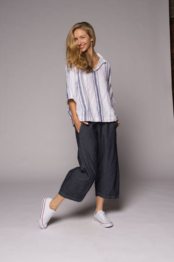 Aurora Top Stripe