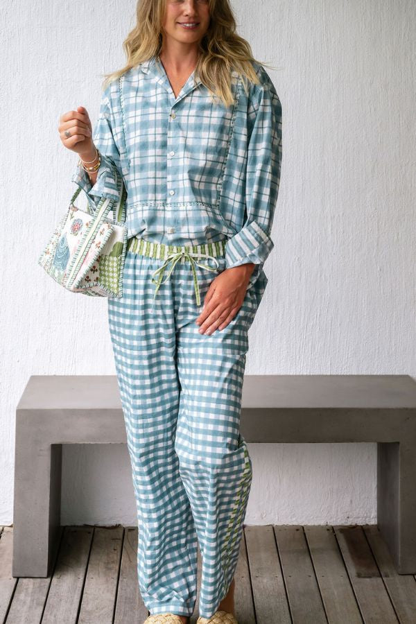 Harry Gingham Pant