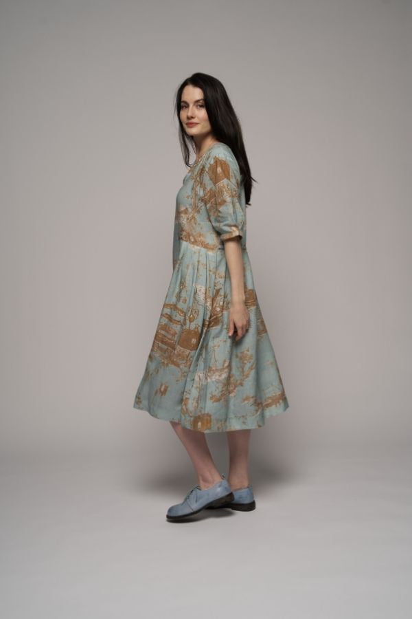 Toile Linen Dress