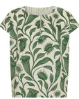 Botanica Top w Contrast Back