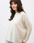 Boyfriend Crew Knit Cloud