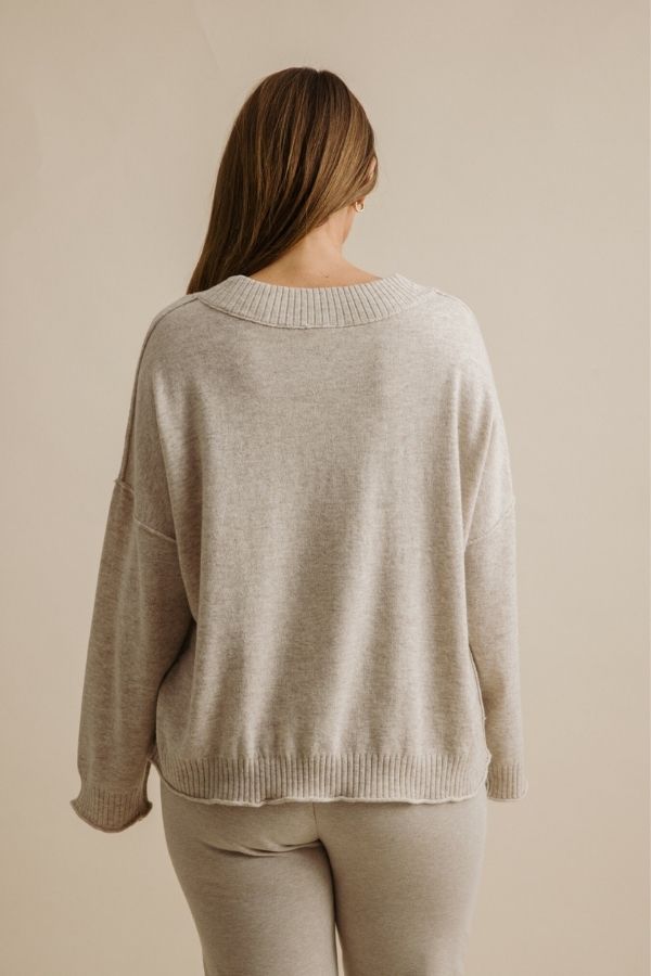 Elevate Crew Pullover Buckwheat