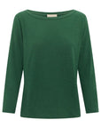Silas Boat Neck Tee Green