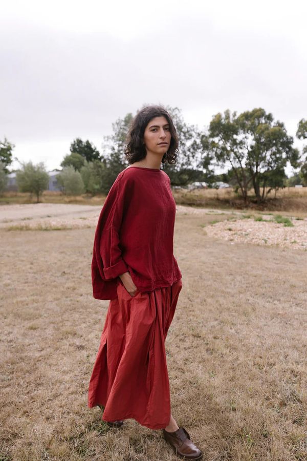 Ulla Skirt Terracotta