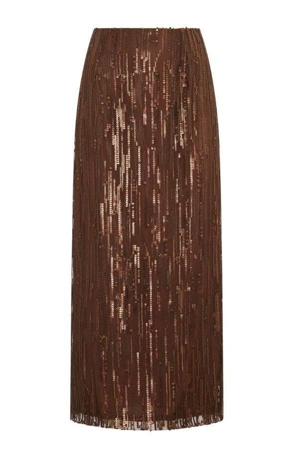 Sequence Beaded Skirt