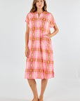 Navarro Capped Sleeve Dress